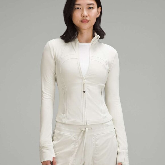 NWT lululemon Define Cropped Jacket *Nulu Bone (Size 12) - Picture 1 of 7
